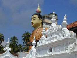 Groartige buddhistische Tempelanlagen